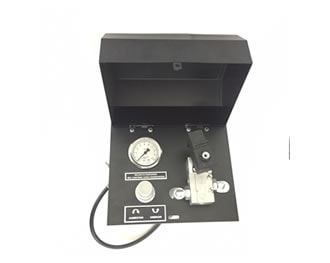 KIT CAIXA DE COMANDO SUSPENSAO COM SOLENOIDE E MANOMETRO PAINEL GLICERINA