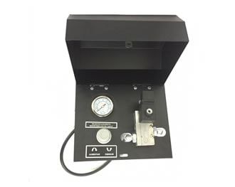 KIT CAIXA DE COMANDO SUSPENSAO COM SOLENOIDE E MANOMETRO PAINEL SECO