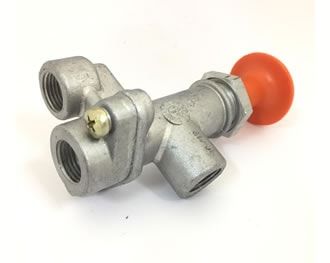 VÁLVULA DE ACIONAMENTO PUSH PULL SAÍDA TRASEIRA